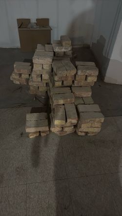Over 100 Clay Vintage Bricks