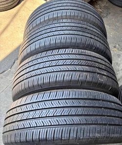 225-60-16 Falken vendo un set de llantas usadas excelente condiciones de vida las 4 ✅🤩I am selling a set of used tires, all 4 in excellent living con