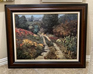 Framed Painting by Kent R. Wallis (41 1/4” Wide x 33 1/4” Tall)