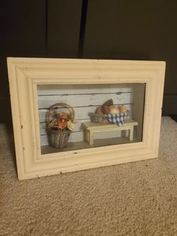 3D flower basket and fruit dish frame