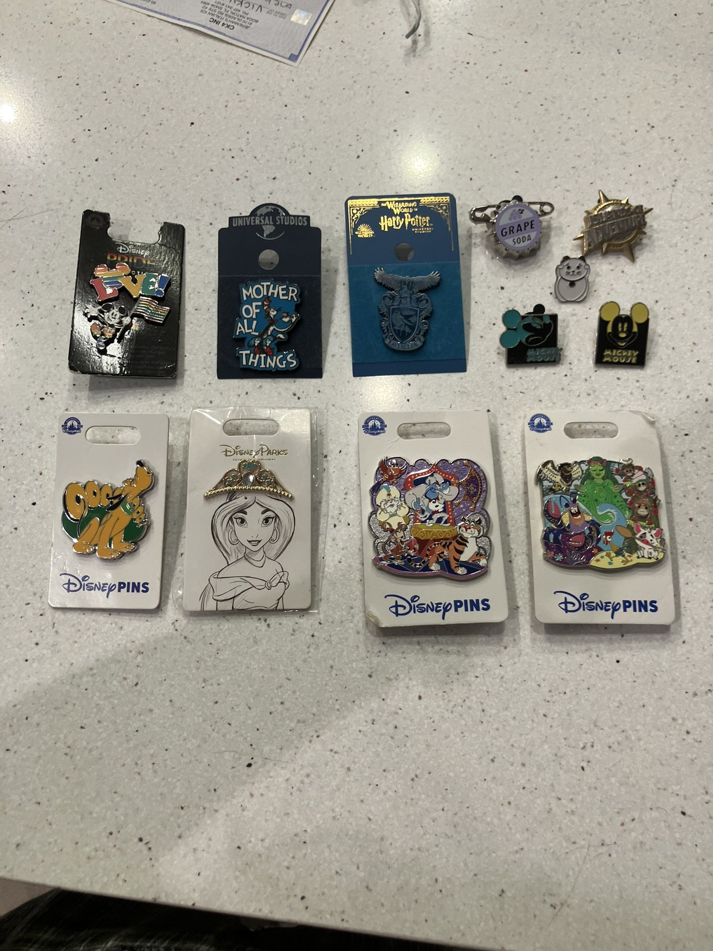 Pin Collection - Disney, Universal And Other Random Pins