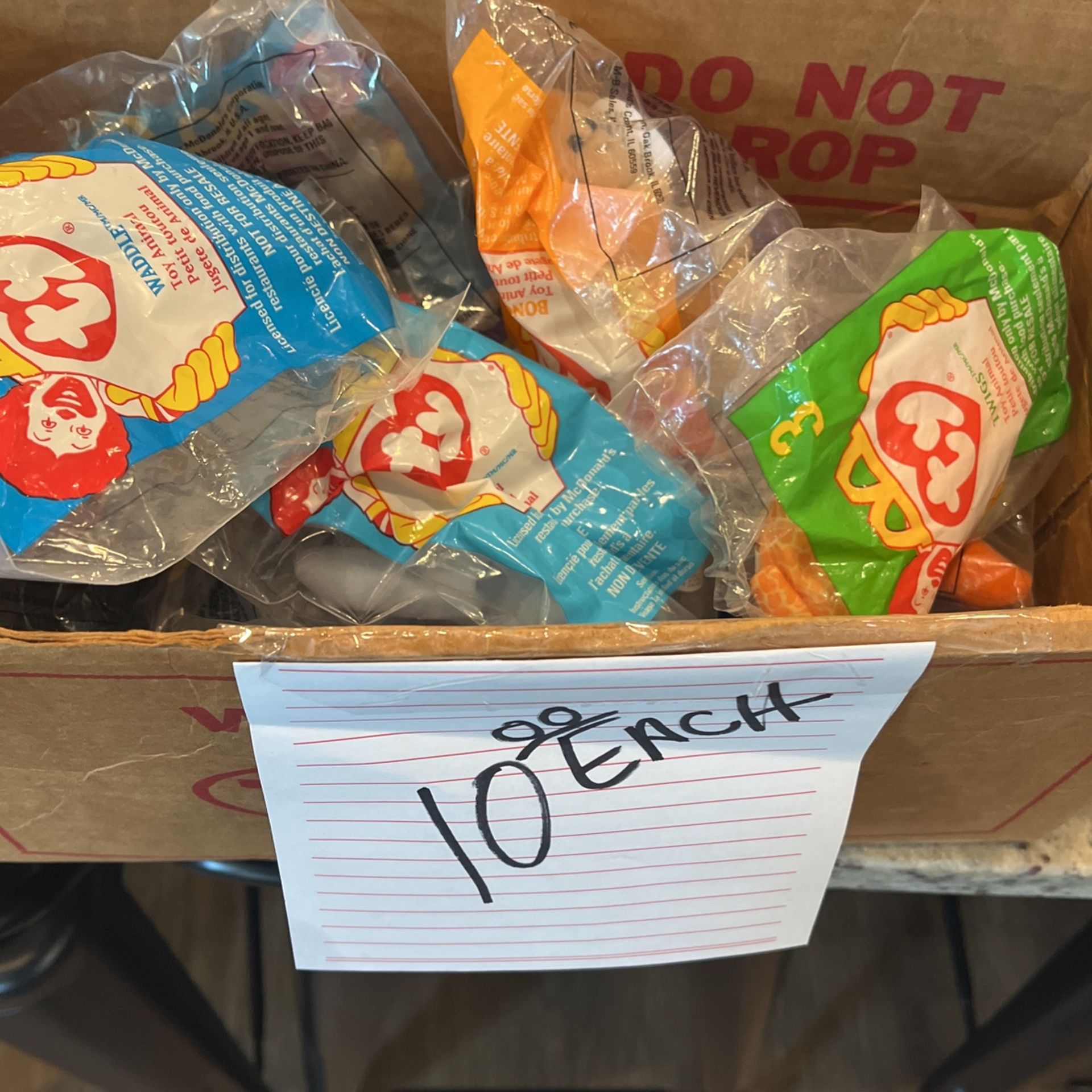 Ty Teeny beanie babiesMcDonald's
