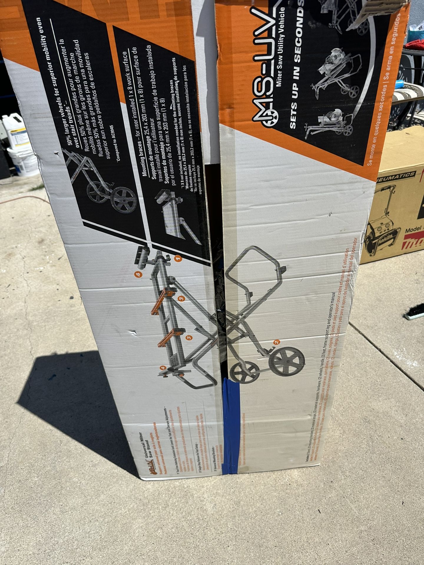 rigid miter stand 