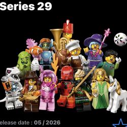 Lego Mini Figures Series 29!!! (Almost complete) 