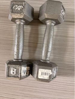 CAP 8 lb Dumbbells set of 2