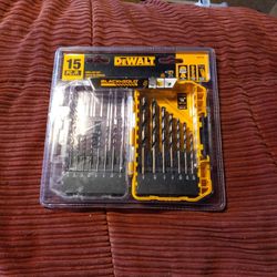 DEWALT Black and Gold Drill Bit Set DWA1195 (15-Piece)