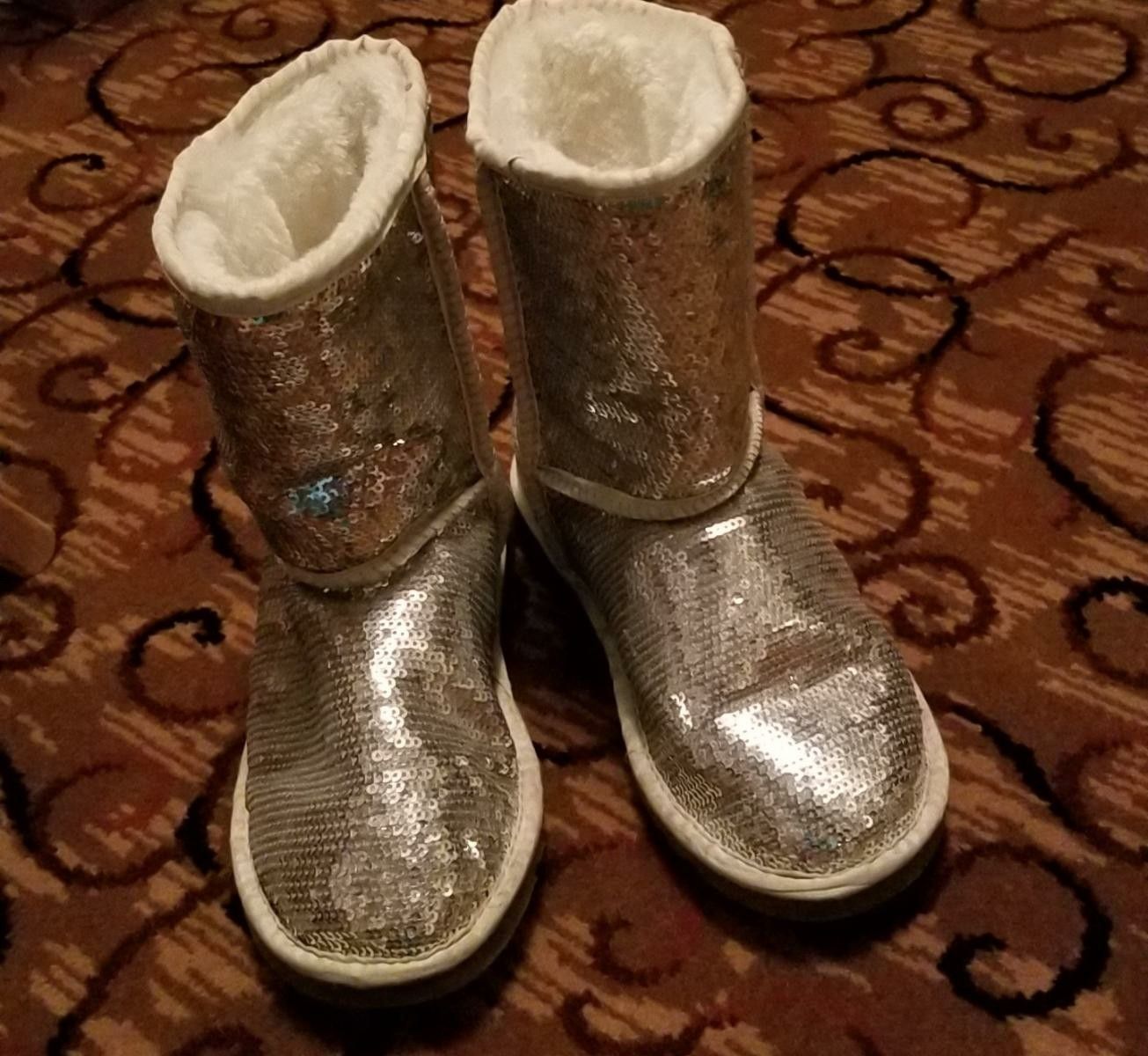 UGG Silver Boots