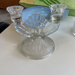 Glass Vintage, Candle Holder