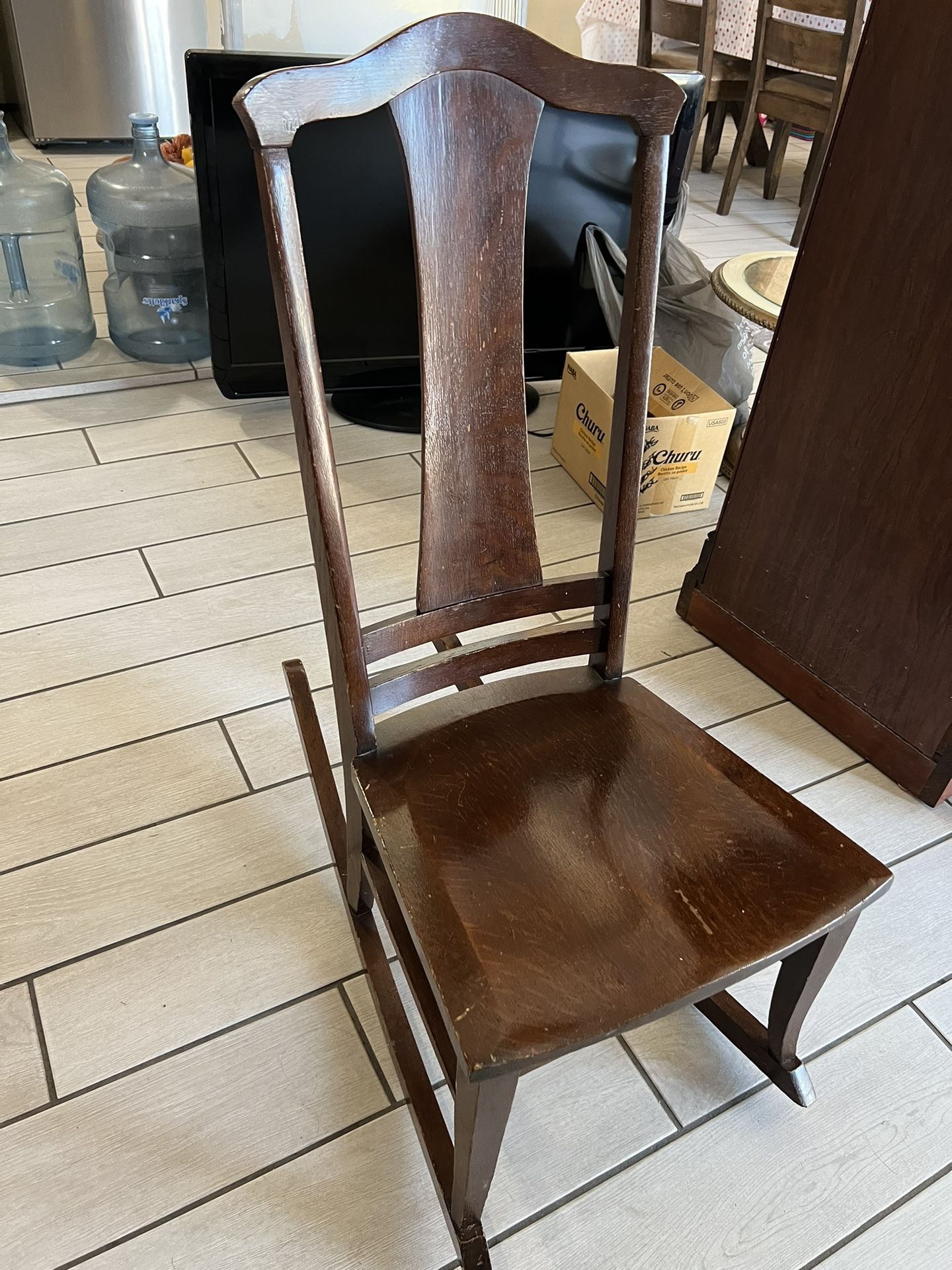Wood Small Rocking Chair