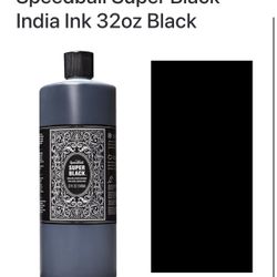 Speedball Super Black India Ink 32oz (x5)