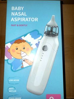 Electric Baby Nasal Aspirator – 3 Suction Levels, Low Noise, Rechargeable – Brand New