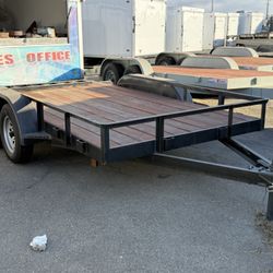2023 Carson Trailer Standard Car Hauler 6.5’ X 12’ 7K GVWR 