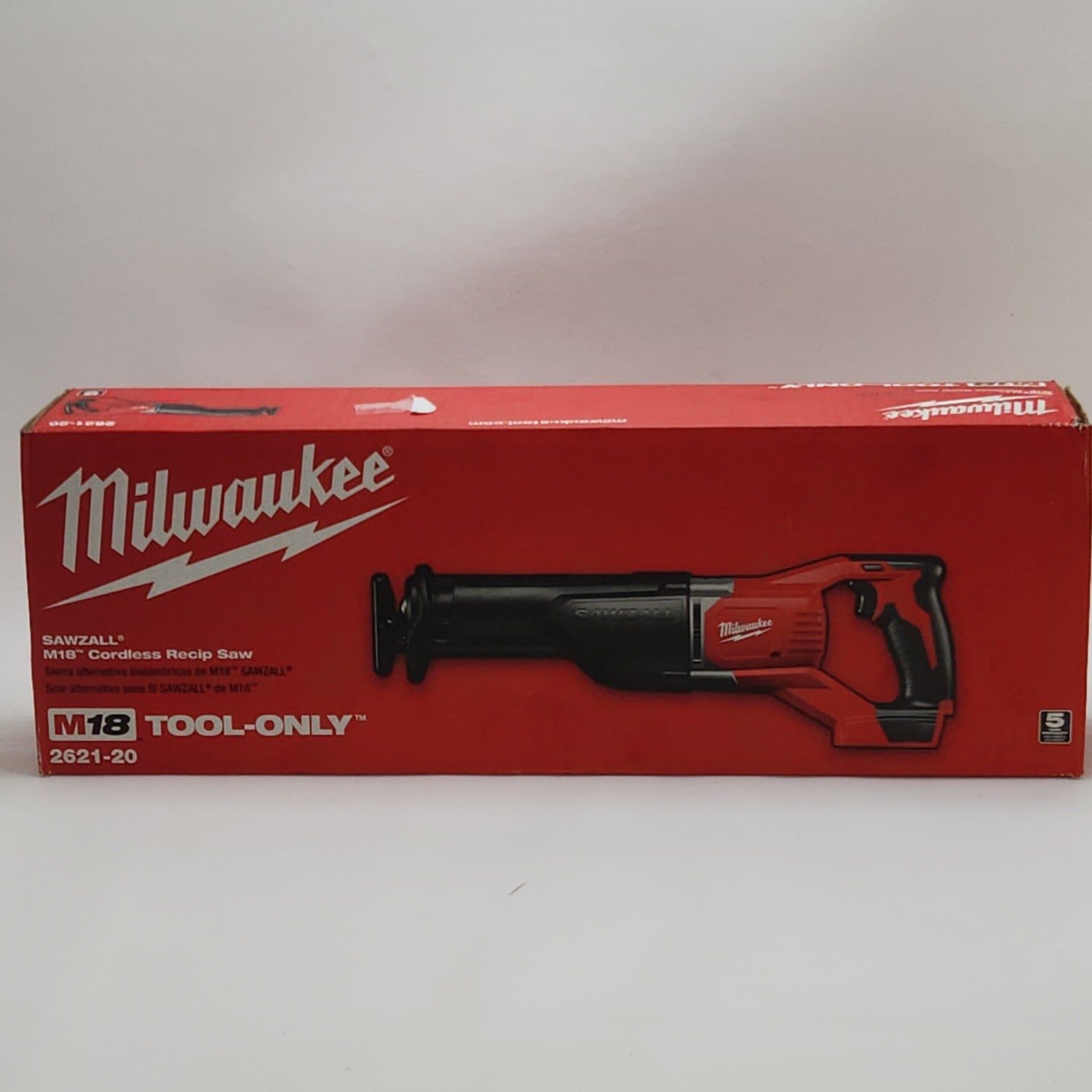 New Milwaukee 2621-20 Reciprocating Saw Tool M18