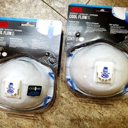 BRAND NEW 2 PK N95 SAFETY MASKS 
