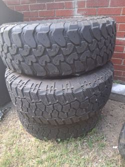 Used Off-Road All-Terrain Tires – Set of 2