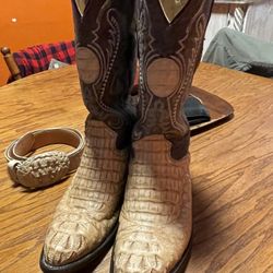 Cuadra Gator/Caiman Western Boots 