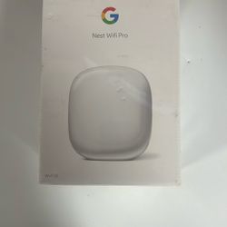 Nest WiFi Pro
