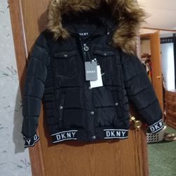DKNY Girls Winter Coat