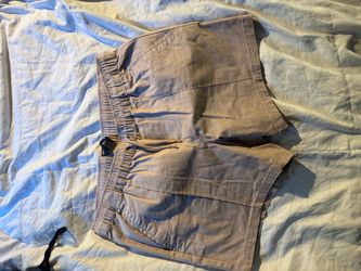 Men's Khaki Drawstring Shorts