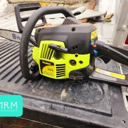 Gasoline Chainsaw In Good Looking Condition