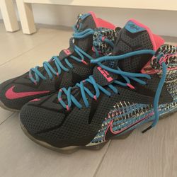 Nike LeBron 12 Chromosomes Size 10.5