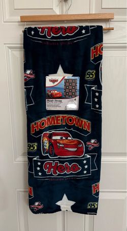 Disney Cars Lightning McQueen Blanket