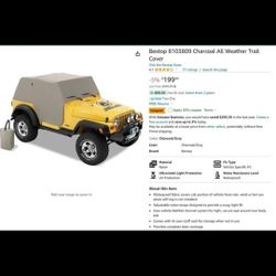 Bestop Jeep Quick Cover