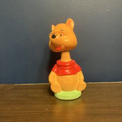 Vintage 1960s Winnie the Pooh Bobblehead Figurine - Walt Disney