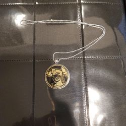 Pokemon Coin GARCHOMP  Cased Necklace