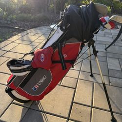 Kids Golf Clubs and Bag