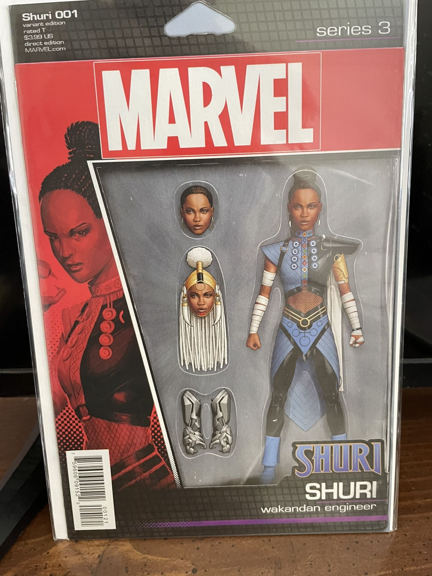 Marvel Shuri Action Figure Variant #1nm