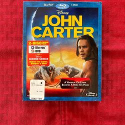 John Carter Blu-Ray And DVD Movie Combo