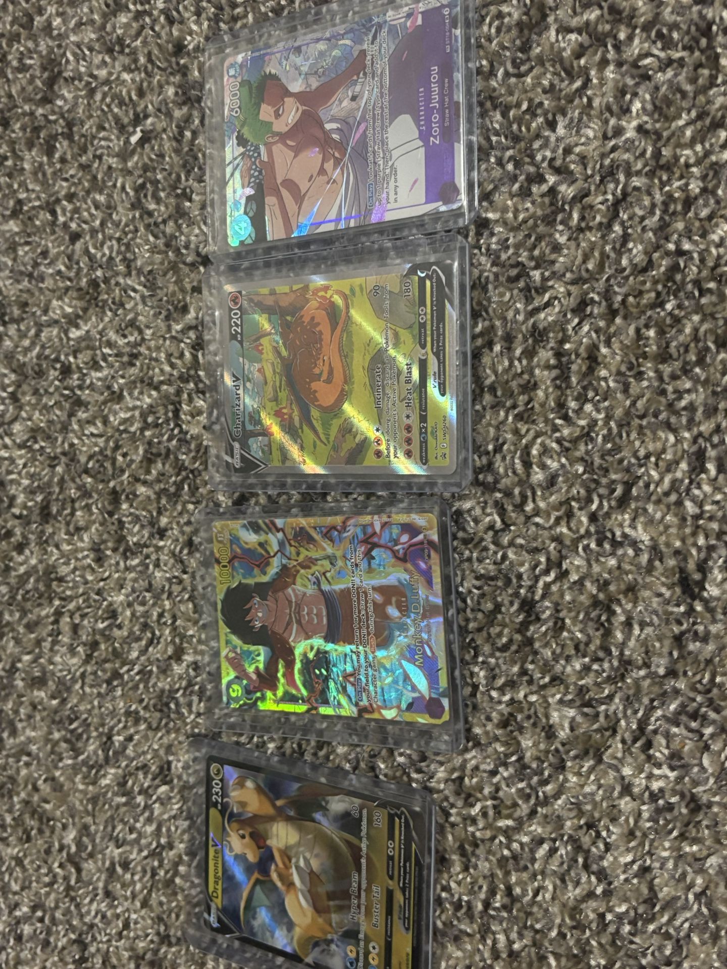 Pokémon/One Piece Cards