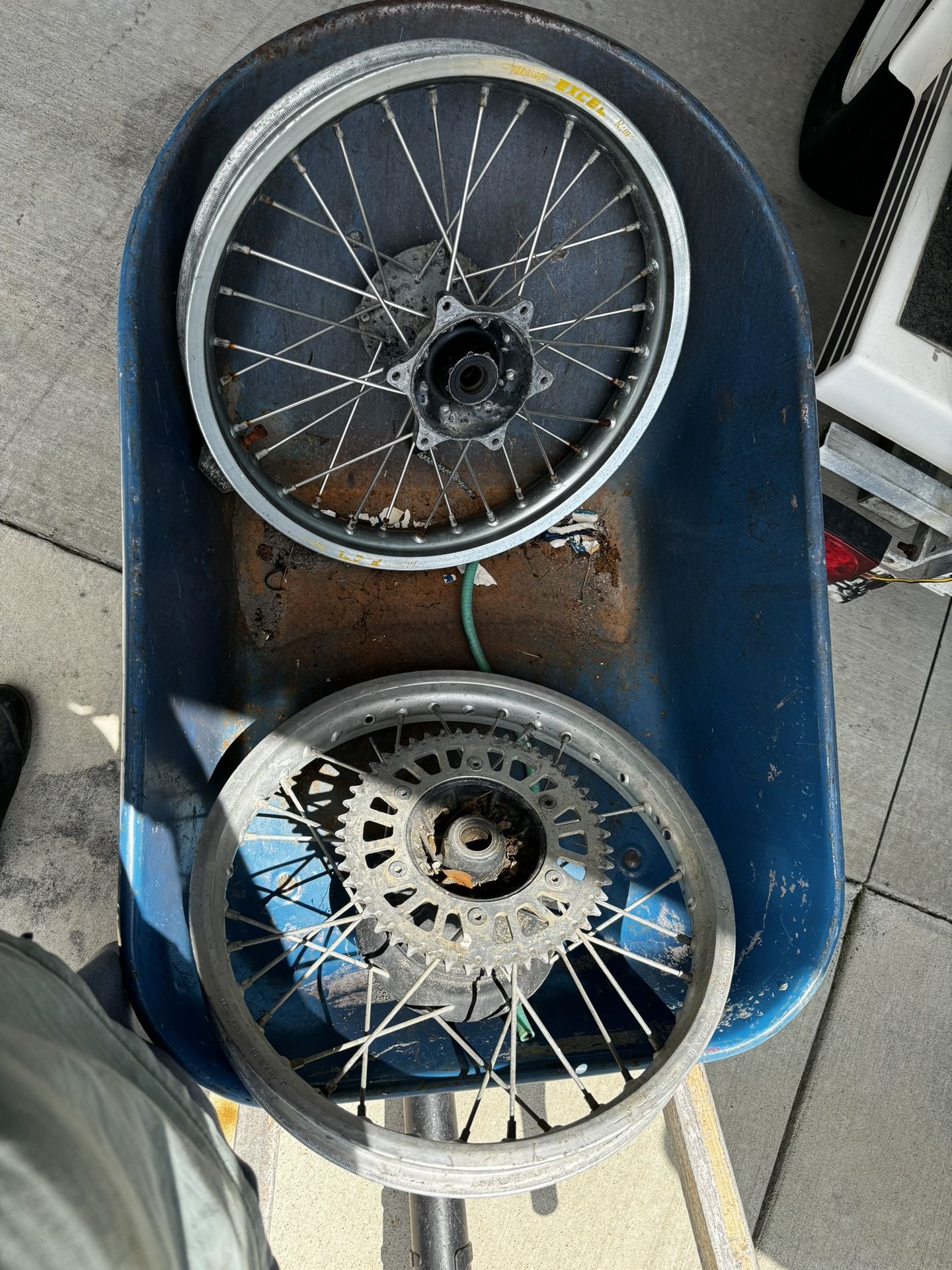 dirt bike rims for hondas