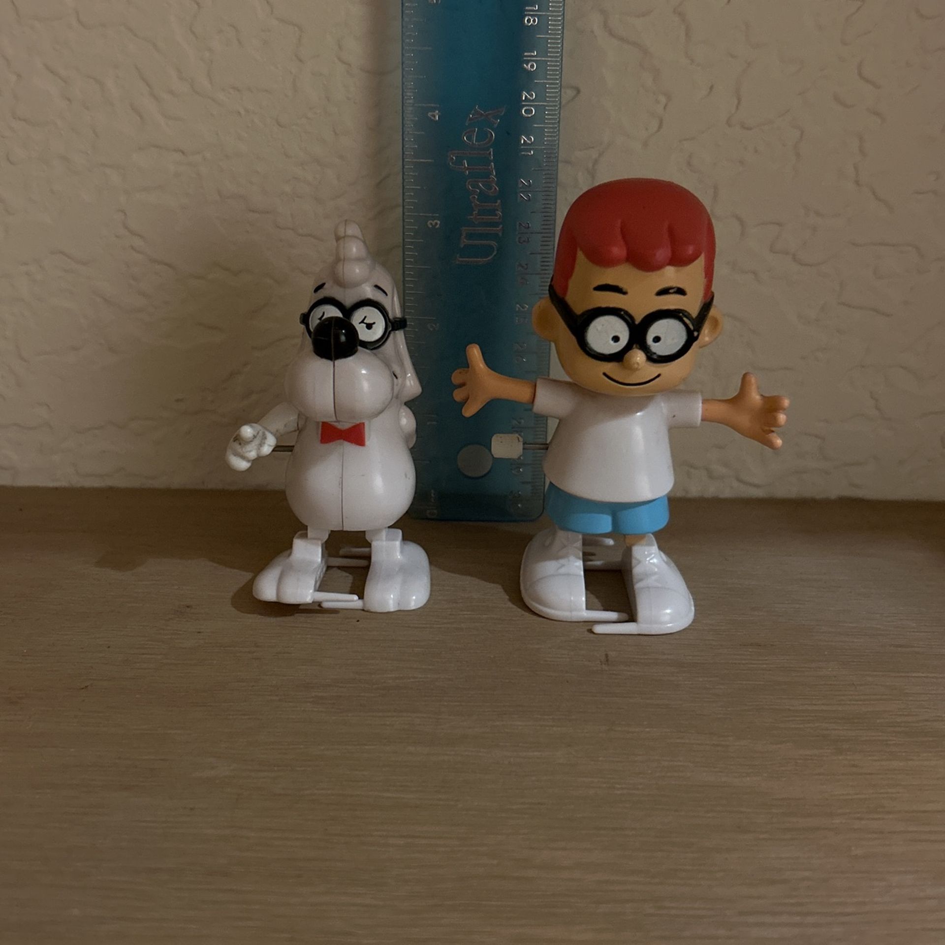 Mr. Peabody & Sherman 1959 Cartoon Characters Wind-up Figurines