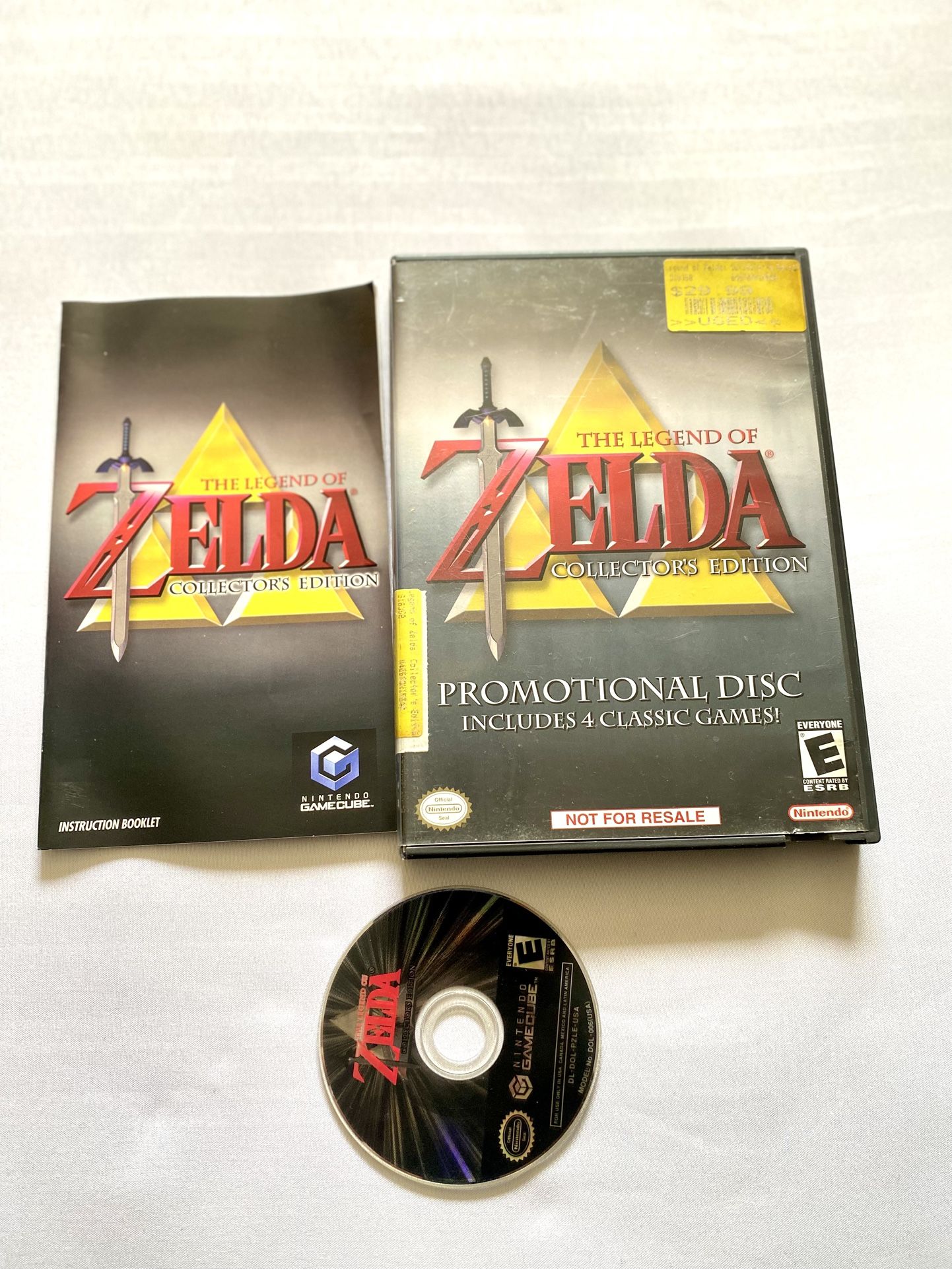 The Legend Of Zelda Collector's Edition (Nintendo GameCube) Complete - Authentic