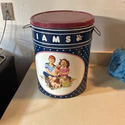 Old Iams Dog Food Can