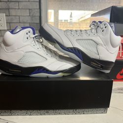 DS AIR JORDAN 5 - DARK CONCORD SZ 9.5