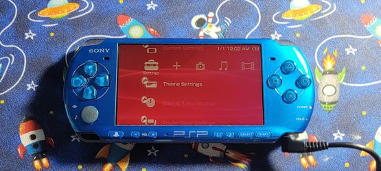 Sony Playstation Portable 3000 Carnival Blue North American