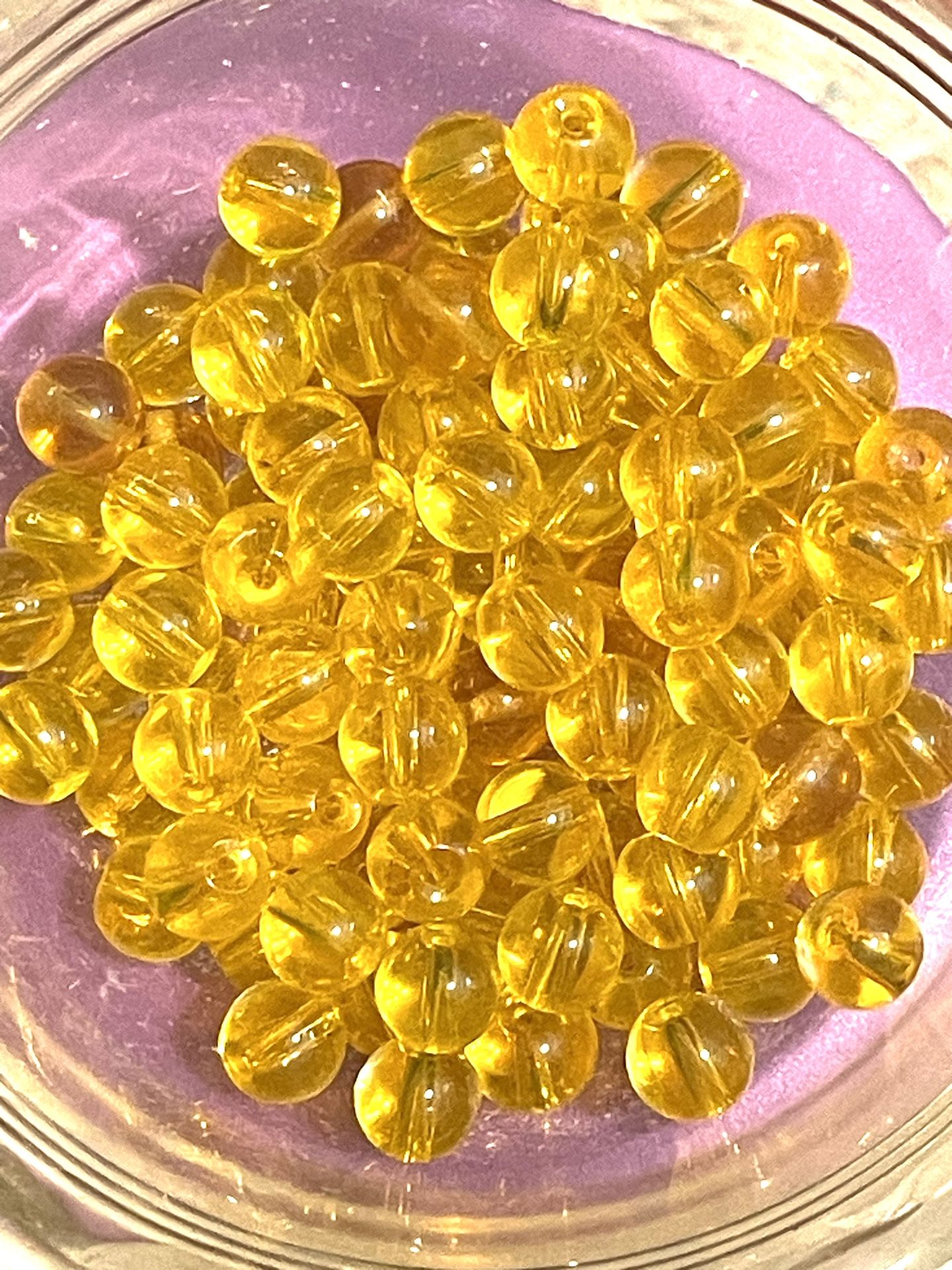 Stunning Lot Of 55 Citrine Beads