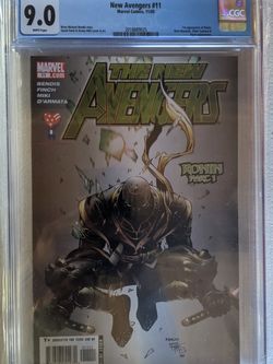 New Avengers 11 Cgc 9.0 White Pages