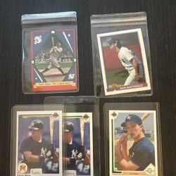 NY Yankees vintage trading cards 