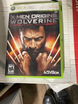 X-Men origins Wolverine uncaged edition Xbox 360