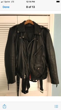 Wilsons biker leather like new condition XL