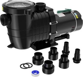 2HP Above/In Ground Pool Pump, 115V/230V 6900GPH Self Priming #3135P G1