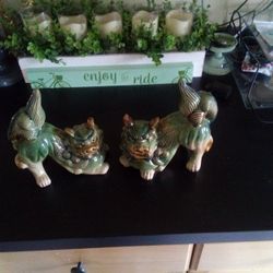 Chinese Foo Dogs Statues
