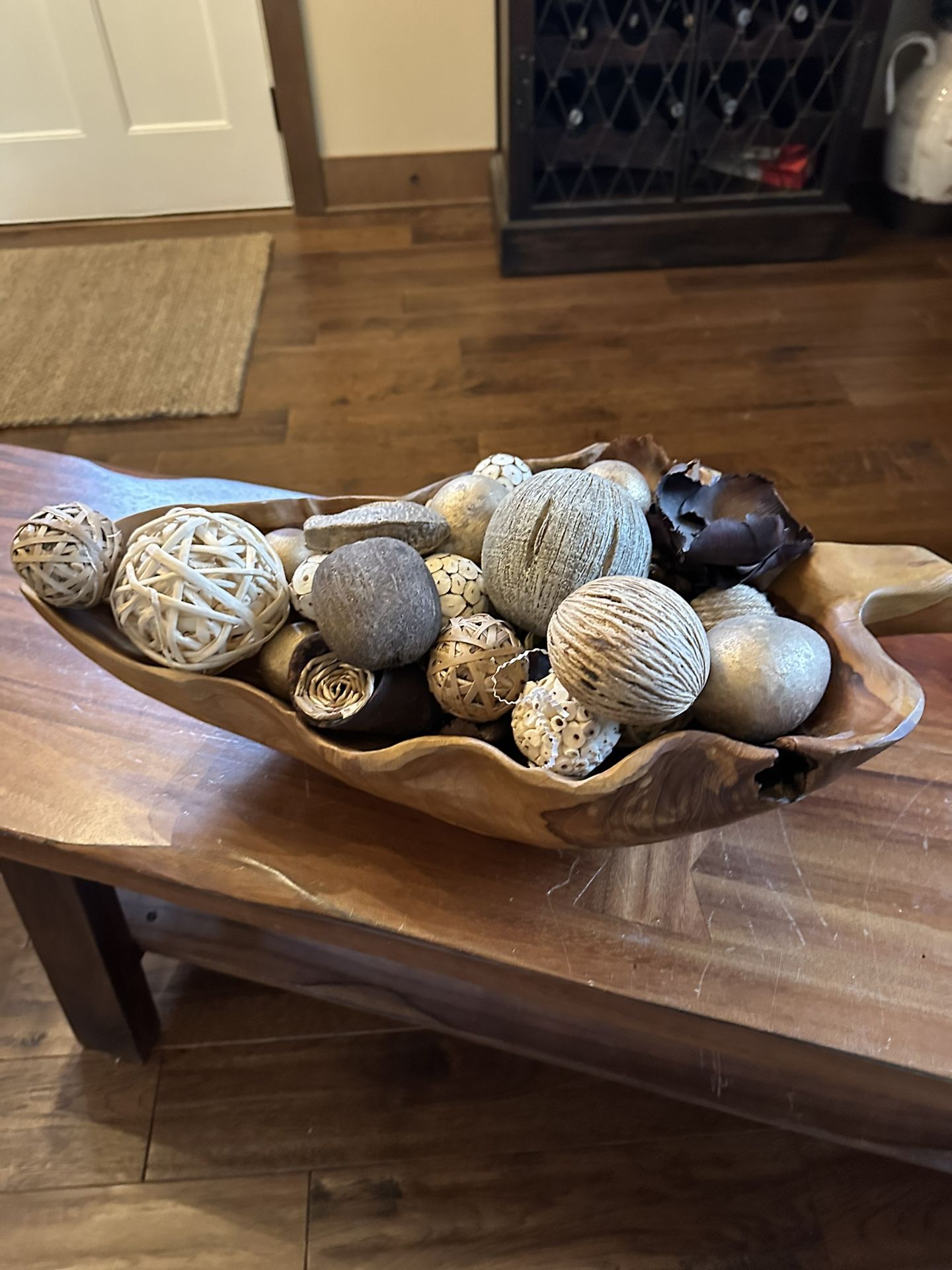 Wood Bowl And Fillers