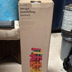 Rainbow Mega Jumbling Tower Sunny life 