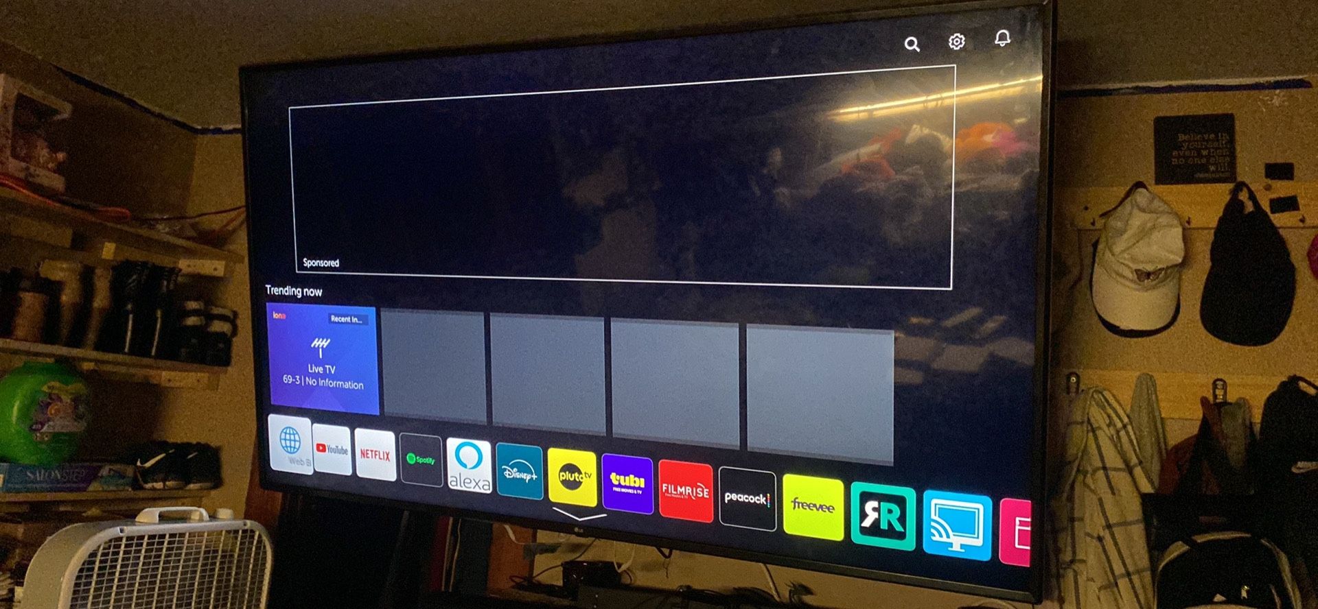 75” LG Thin Q TV