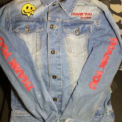 Brooklyn Cloth "Thank You For Nothing" denim jacket! *Size M*